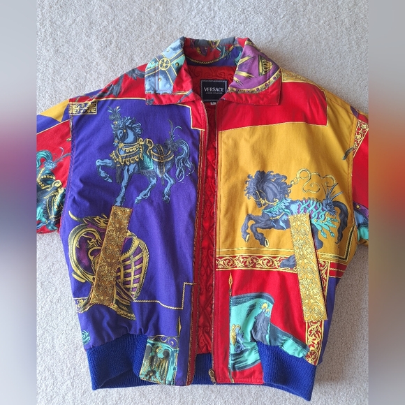 Vintage Vesace Bomber Jacket - Picture 2 of 13